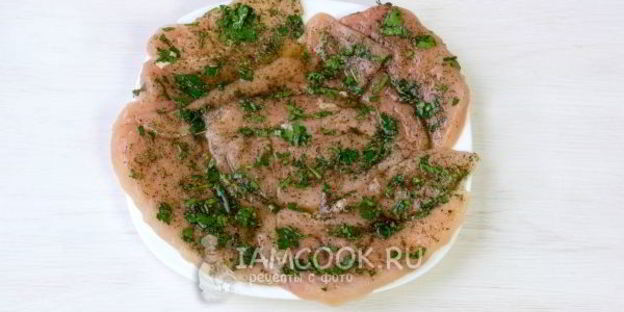 куриная грудка под шубой в духовке