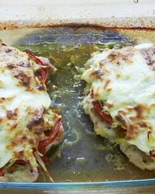 Куриная грудка под шубой