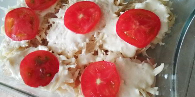 куриное филе под шубой