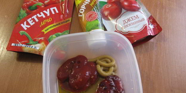 мясо под шубой зимняя клюква