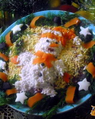 Новогодняя сельдь под шубой