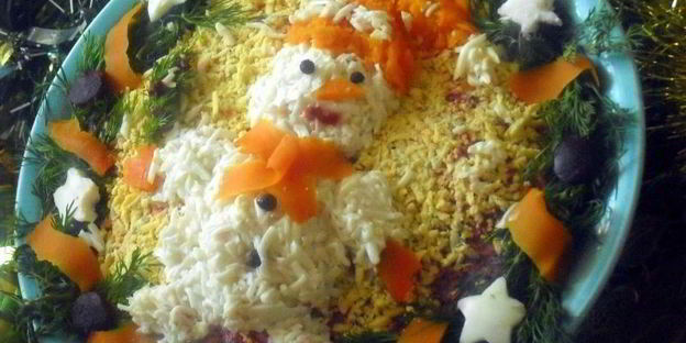 новогодняя сельдь под шубой