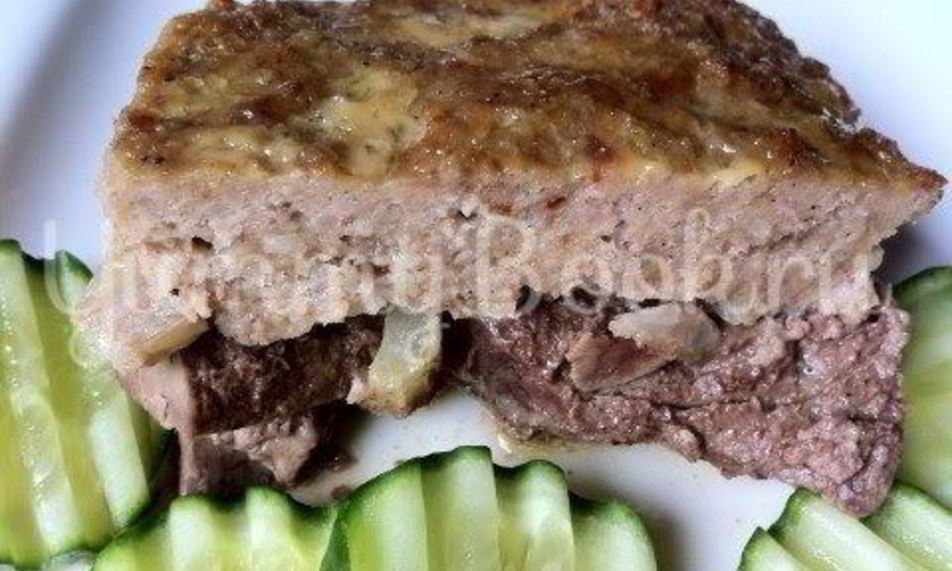 Рецепт печени под шубой