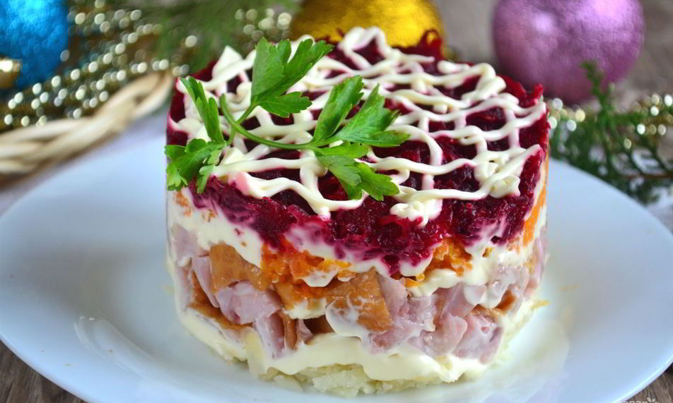 Рецепт петушка под шубой