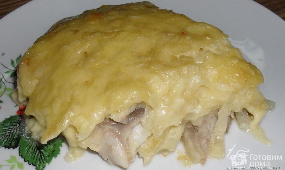 Рецепт рыбки под шубой