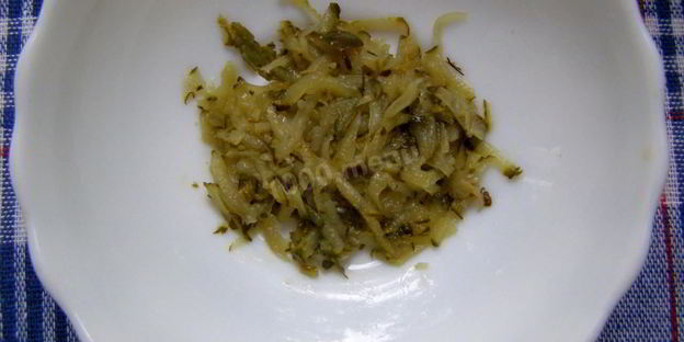 салат грибы под шубой