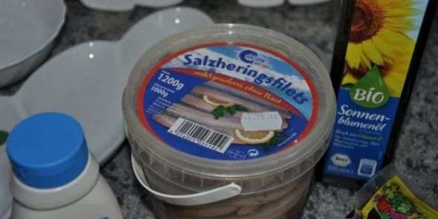 салат сельдь под шубой с яблоком