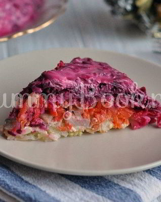 Салат сельдь под шубой