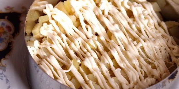 салат-торт селедка под шубой