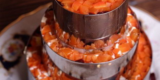 салат-торт селедка под шубой