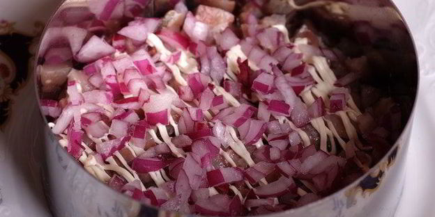 салат-торт селедка под шубой