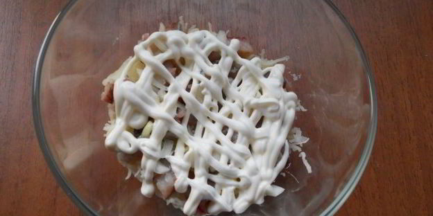 сельдь под шубой без свеклы