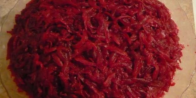 сельдь под шубой с яблоком