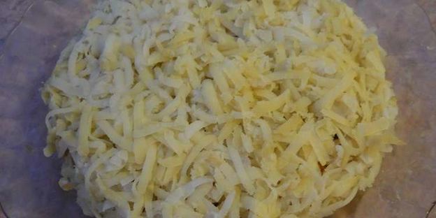 сельдь под шубой с яблоком