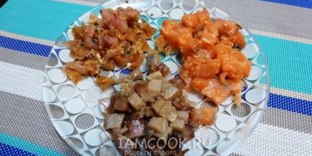 сельдь под шубой тройной тулуп