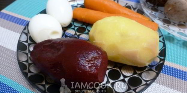 сельдь под шубой тройной тулуп