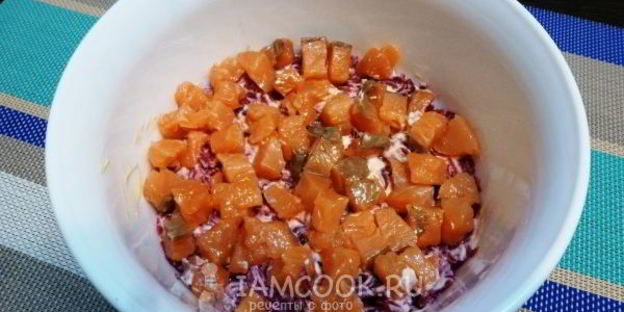 сельдь под шубой тройной тулуп