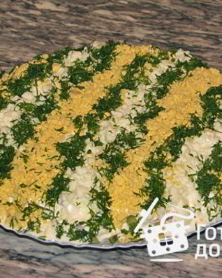 Сельдь под яично-сливочной шубой