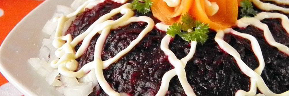 Селедка под шубой без яиц