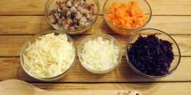 селедка под шубой без яиц