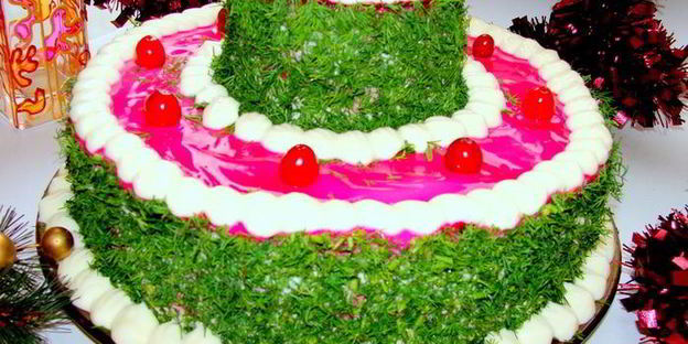 селедка под шубой новогодняя