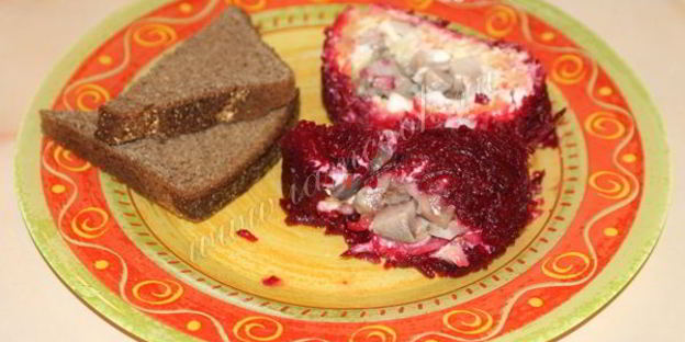 селедка под шубой рулетом