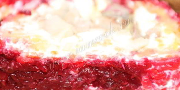 селедка под шубой рулетом