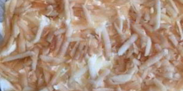 селедка под шубой с семгой и яблоком