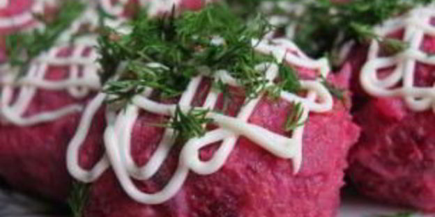 селедка под шубой шариками