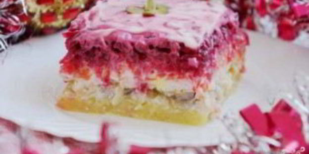 селедка под шубой в мультиварке