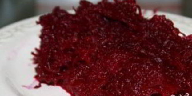 селедка под шубой в виде клубники