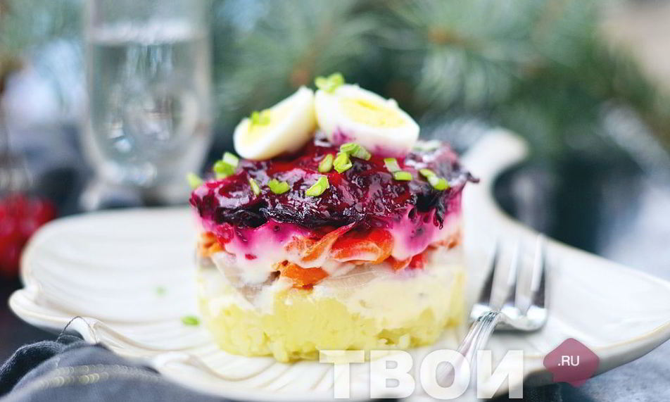 Рецепт селедки под шубой