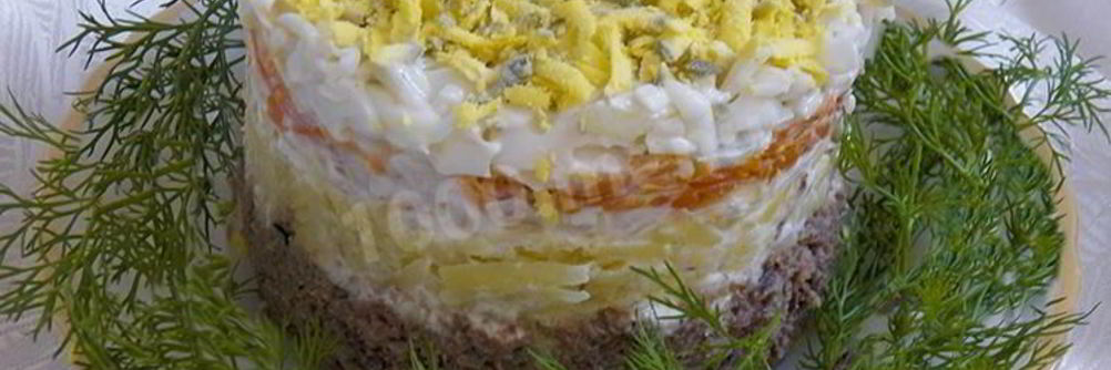 Шпроты под шубой