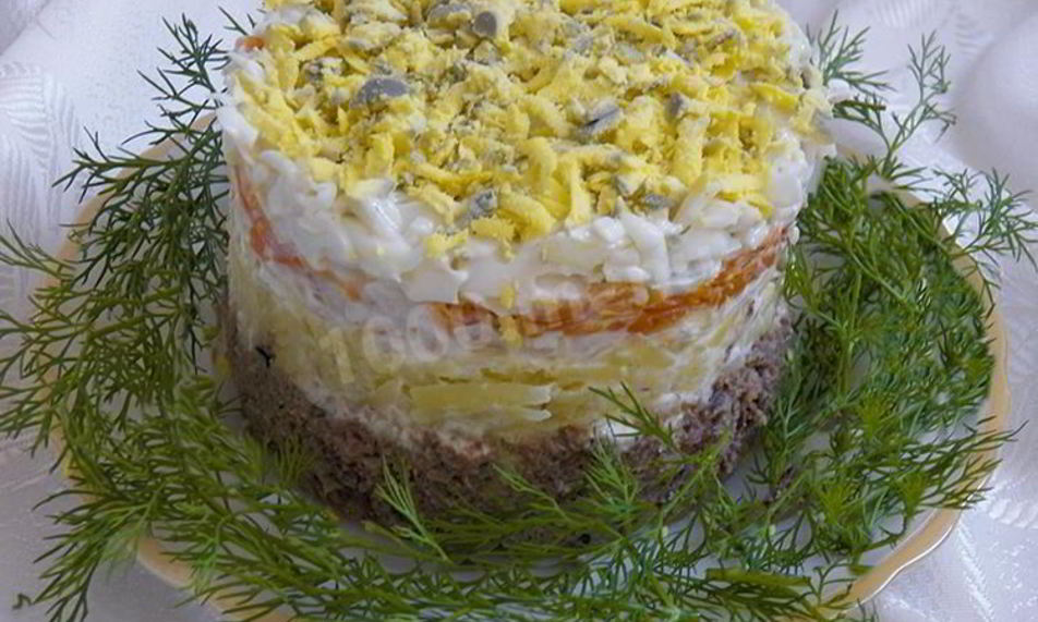 Рецепт шпрот под шубой