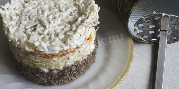 шпроты под шубой