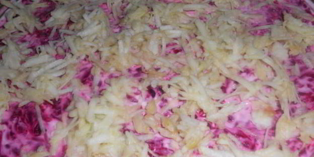 весенняя селедка под шубой