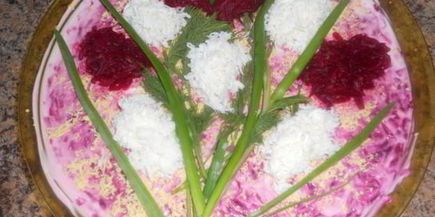 весенняя селедка под шубой