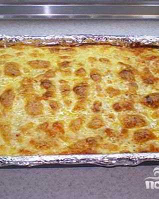 Запеканка Окунь под шубой