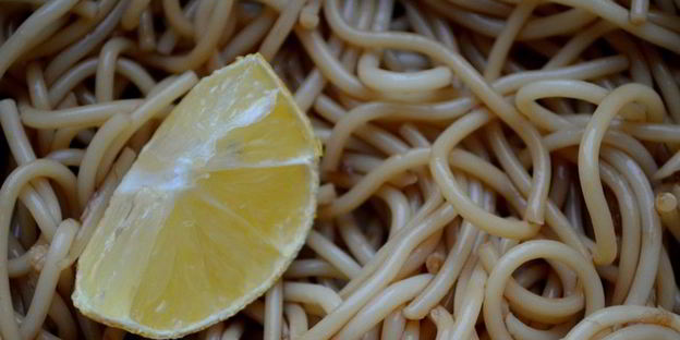 салат с лососем