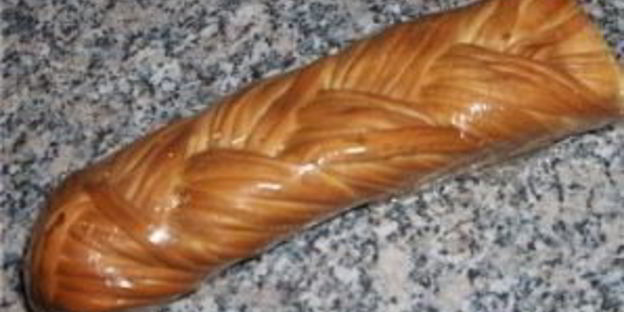 салат с омлетом и ветчиной