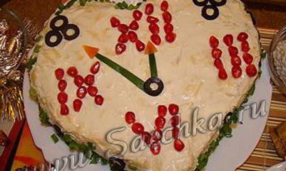 Рецепт салата скоро новый год