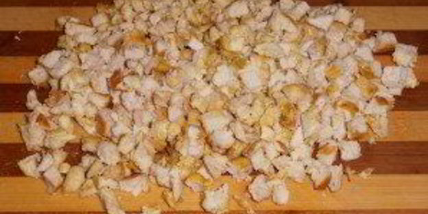 салат тиффани с курицей и виноградом