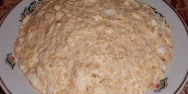 салат тиффани с курицей и виноградом