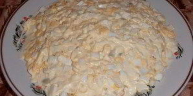 салат тиффани с курицей и виноградом