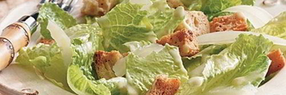 Настоящий салат Цезарь