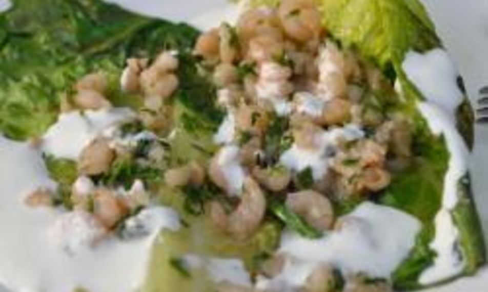 Рецепт оригинального цезаря с креветками