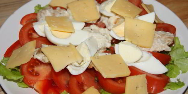 салат цезарь премиум