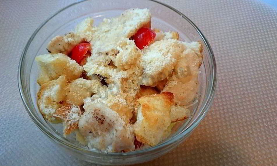 Рецепт салата цезарь с курицей и домашними сухариками