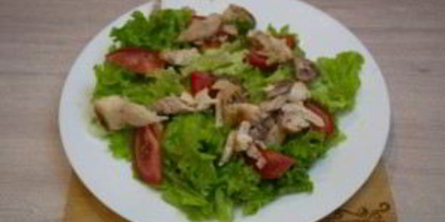 салат цезарь с курицей классический простой