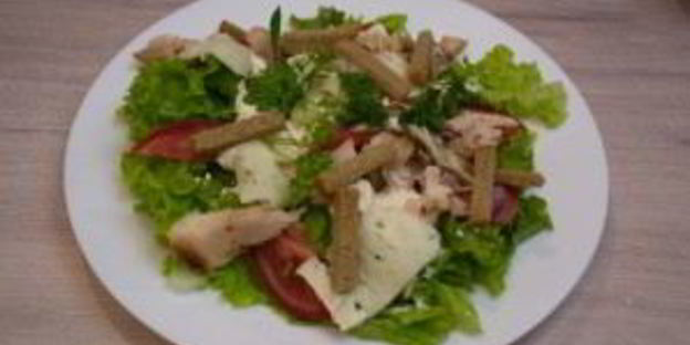 салат цезарь с курицей классический простой